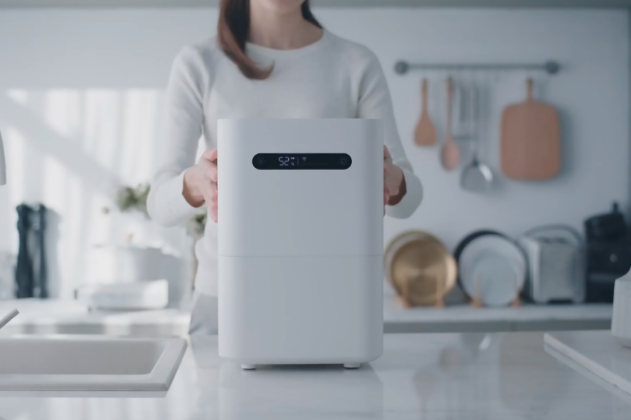 where to put humidifier in bedroom